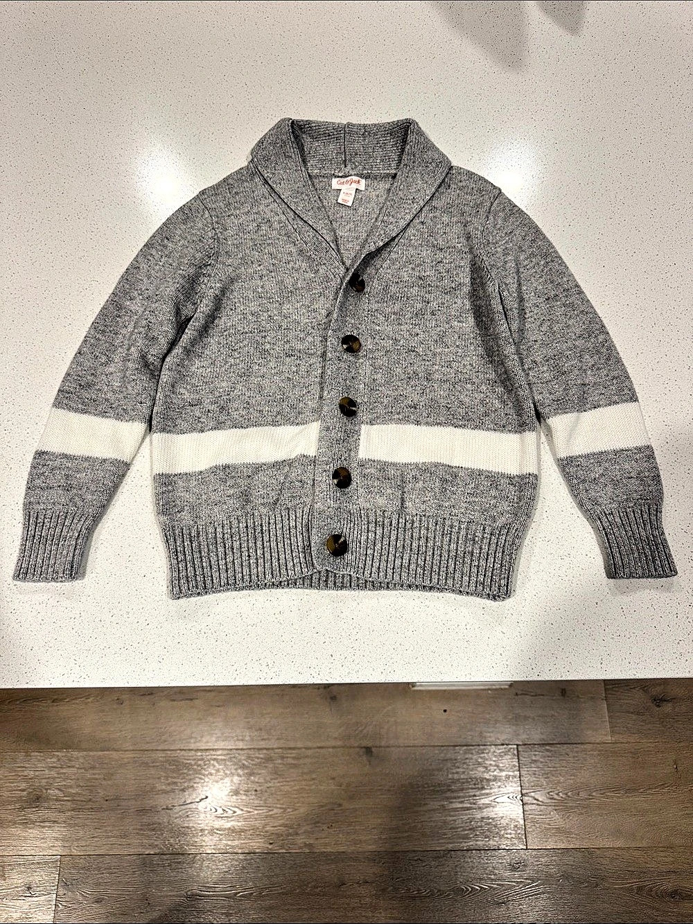 Cat & Jack Color Block Cardigan Size Small Like New